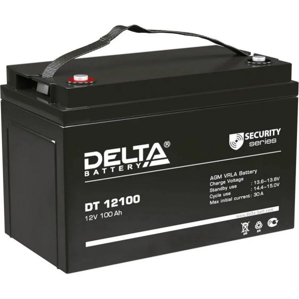 Аккумулятор для ИБП Delta Battery DT 12100 12 В 100 Ач