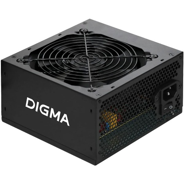 Блок питания Digma DPSU-600W-WH 600 Вт, Ret, черный,