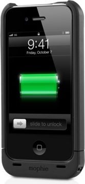 Чехол-аккумулятор Mophie JP Plus Snap iPhone 4/4S Black