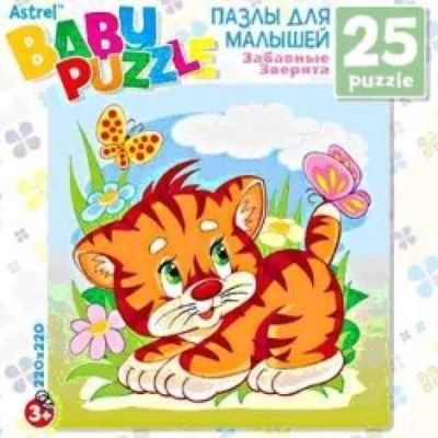 Настольная игра Astrel Games 6252 Пазл 25 Тигренок