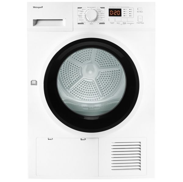 Сушильная машина Weissgauff WD 6148 D Heat Pump белый 429036