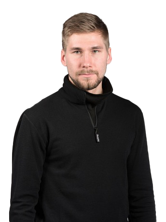 Термобелье Svala Merino Zip-Neck черный L